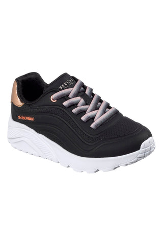 Sneakers nere con platform lavabili in lavatrice Skechers Uno Lite Ombre Wave