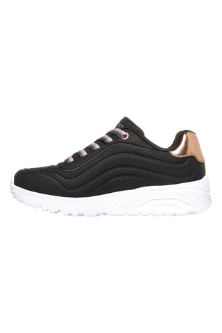 Sneakers nere con platform lavabili in lavatrice Skechers Uno Lite Ombre Wave