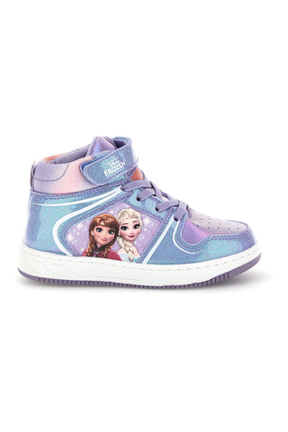 Visoki športni čevlji v lila in modri barvi Frozen D4310682S