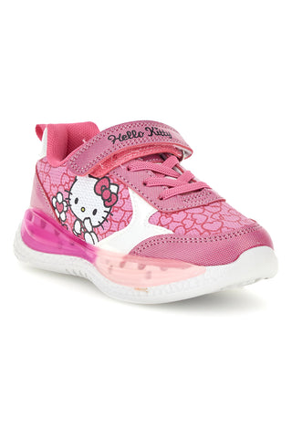 Roza superge z lučkami, zadrgo in potiskom Hello Kitty H13056