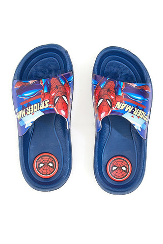Gumijaste copate Disney Spiderman Modre