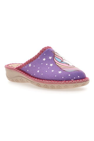 Pantofole Unicorno Still Blu 2830011