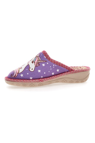 Pantofole Unicorno Still Blu 2830011