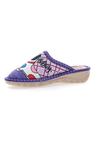 Pantofole Viola Still Blu 2830012