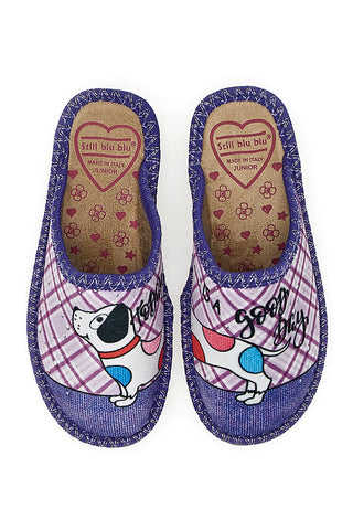 Pantofole Viola Still Blu 2830012