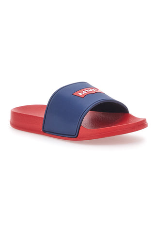 Rdeče/modre copate Levi's VPOL0206S