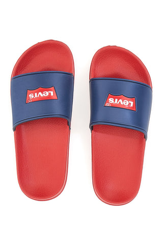 Rdeče/modre copate Levi's VPOL0206S