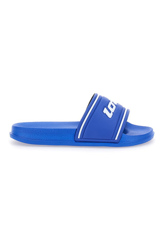 Modre gumijaste copate za otroke Lotto Midway IV SLIDE CL