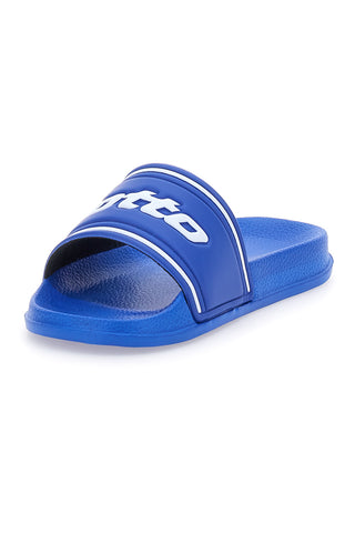 Modre gumijaste copate za otroke Lotto Midway IV SLIDE CL