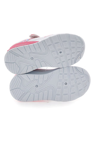 Roza in bele otroške superge Pitt Kids 2187