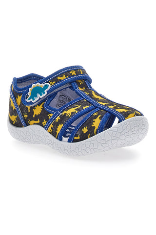 Modre polodprte sandale Pitt Kids 2492