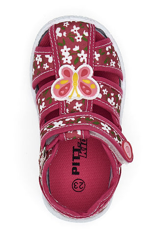 Fuksijeve sandale iz tkanine z zaprto konico Pitt Kids 3903