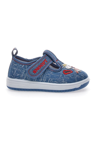 Čevlji Primi Passi Jeans iz platna Snoopy 2216370