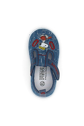 Čevlji Primi Passi Jeans iz platna Snoopy 2216370