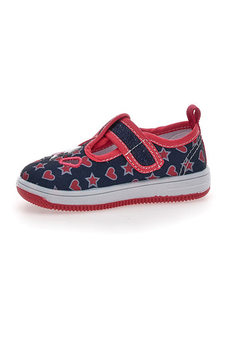 Čevlji Primi Passi Jeans in Fucsia iz platna Snoopy 2216111
