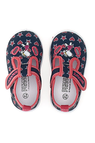 Čevlji Primi Passi Jeans in Fucsia iz platna Snoopy 2216111