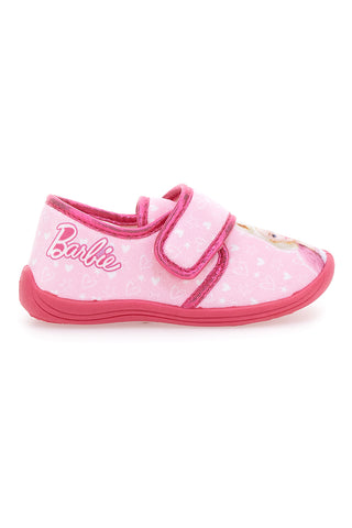 Roza copate za prve korake z velcro zaponko BARBIE 18BG4S09LA
