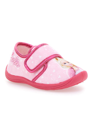 Roza copate za prve korake z velcro zaponko BARBIE 18BG4S09LA