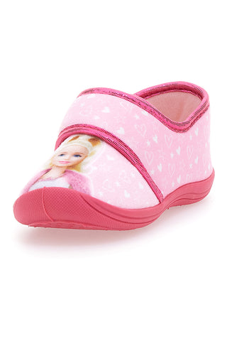 Roza copate za prve korake z velcro zaponko BARBIE 18BG4S09LA