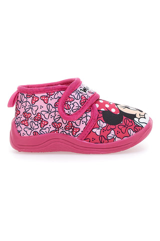 Roza čevlji za prve korake z Disney Minnie potiskom D3010662T