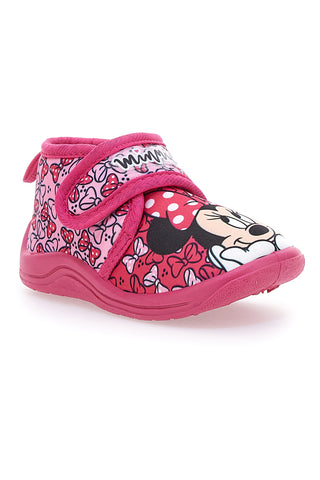 Roza čevlji za prve korake z Disney Minnie potiskom D3010662T