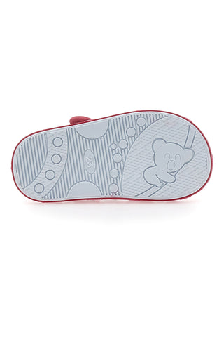 Fuksijeve sandale iz tkanine Pitt Kids PK2871A