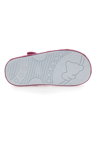 Modri in fuksijevi sandali iz tkanine Pitt Kids PK2871B