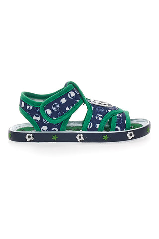 Sandali Primi Passi Navy in Verdi Pitt Kids PK2758B