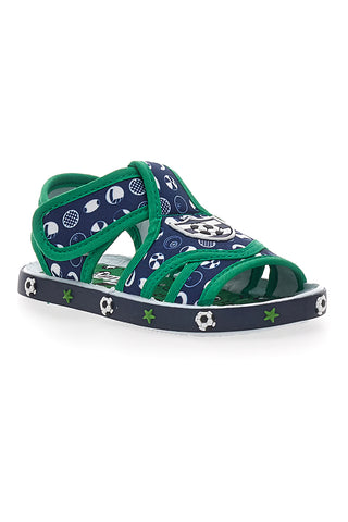 Sandali Primi Passi Navy in Verdi Pitt Kids PK2758B