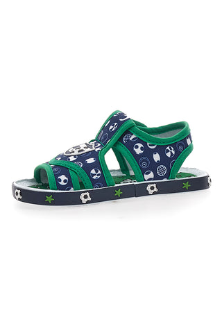Sandali Primi Passi Navy in Verdi Pitt Kids PK2758B