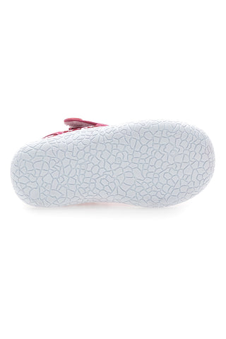 Mehke roza sandale z metuljem in velcro trakom PITT KIDS PK3904A