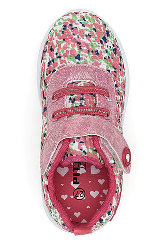 Roza bleščeče superge Pitt Kids PK1394A