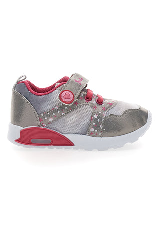 Superge za prve korake srebrne Pitt Kids PK2186A