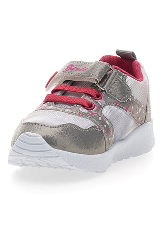 Superge za prve korake srebrne Pitt Kids PK2186A