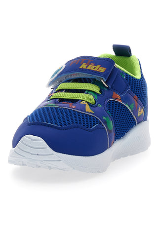 Čevlji Primi Passi modri in zeleni z velcro trakom PITT KIDS PK2380B