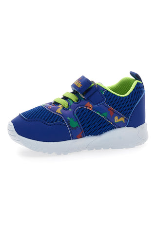 Čevlji Primi Passi modri in zeleni z velcro trakom PITT KIDS PK2380B