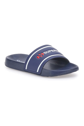 Modre natikače z logotipom Superga S24S395