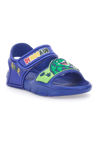 Modri sandali z velcro zaponko Dinosaur S8020049S