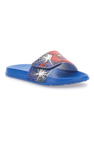 Modre natikače z nastavljivim trakom iz velcroja SPIDERMAN R1310446S