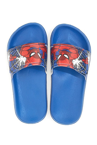 Modre natikače z nastavljivim trakom iz velcroja SPIDERMAN R1310446S