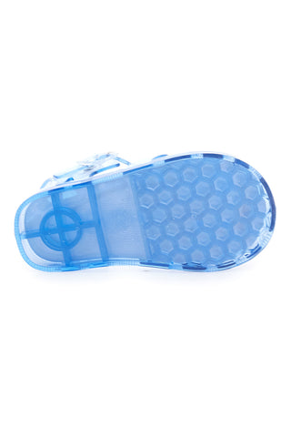 Prosojne modre sandale za morje z rakovico Pitt Kids 3142667