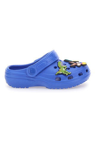 Modre sandale z odprtinami in obeski 2T2L 18512