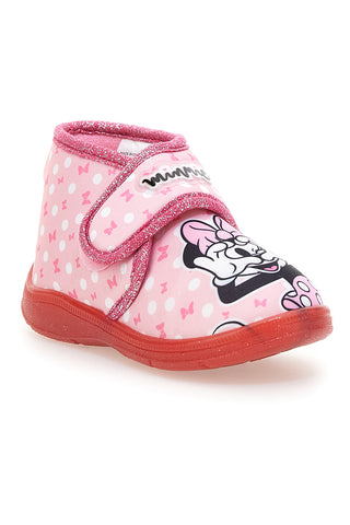 Roza copate z Minnie potiskom in zapenjanjem na velcro Minnie D3010730T10