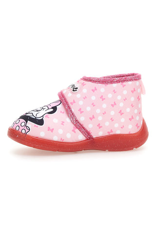 Roza copate z Minnie potiskom in zapenjanjem na velcro Minnie D3010730T10