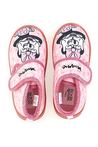 Roza copate z Minnie potiskom in zapenjanjem na velcro Minnie D3010730T10