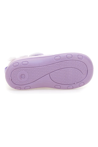 Lila copate z bleščicami in zapenjanjem na velcro Frozen D4310716T