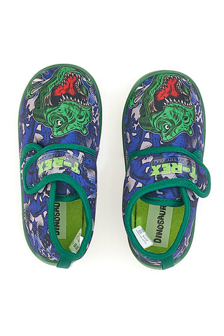 Modre copate z natisnjenimi dinozavri Dinosaur S8020084T01