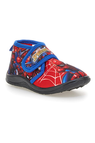 Rdeče copate s potiskom Spidermana in zapenjanjem na velcro Spiderman R1310368T02