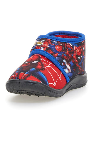 Rdeče copate s potiskom Spidermana in zapenjanjem na velcro Spiderman R1310368T02