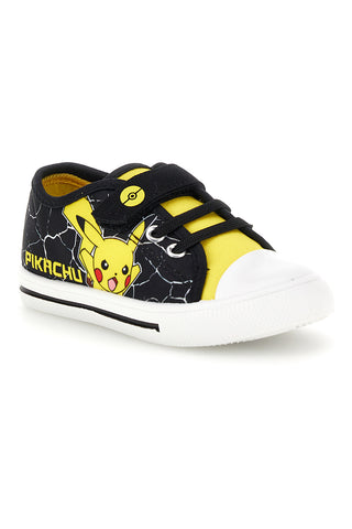 Črno rumeni potisk Pokémon trenerjev PO003973